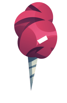Cotton candy cotton candy clipart