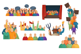 Crowd vector