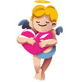 Cupid heart clipart