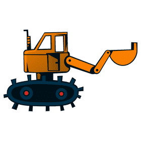 Digger heavy high clipart