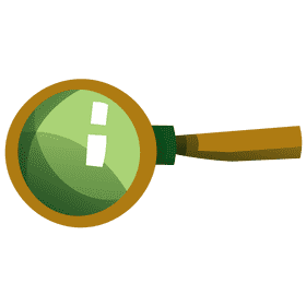 Dna magnifier clipart