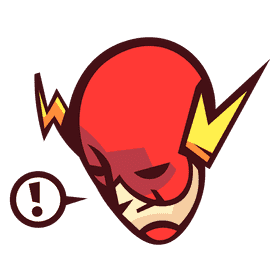 Flash alarmed clipart