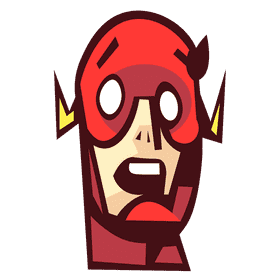 Flash shocked clipart