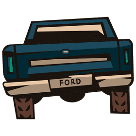 Ford back clipart