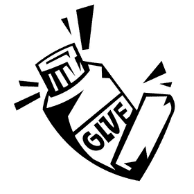 Glue tube black and white clipart