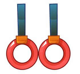 Gymnastics inventory clipart