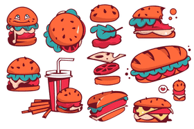Hamburger vector