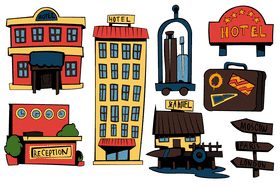 Hotel vector