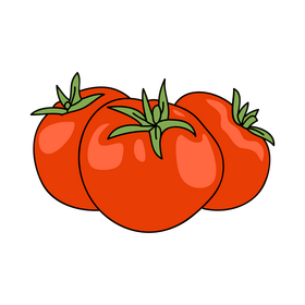 Tomatoes clipart
