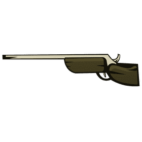 Hunting gun clipart