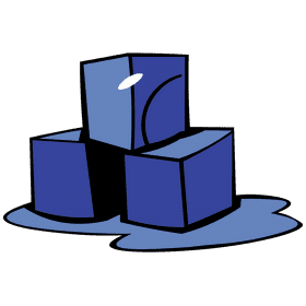Ice cube cubes clipart
