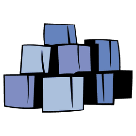 Ice cube cubes clipart