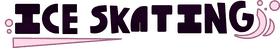 Ice skating clipart