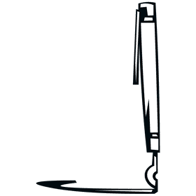 Ink line black and white clipart