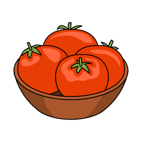 Tomatoes clipart