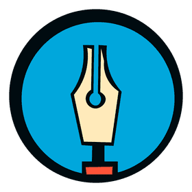 Ink pen head clipart