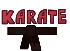 Karate karate clipart