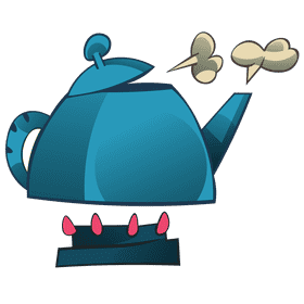 Kettle boiled clipart