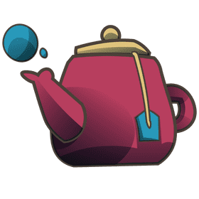 Kettle pink clipart