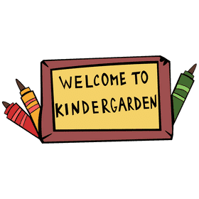 Kindergarten board clipart