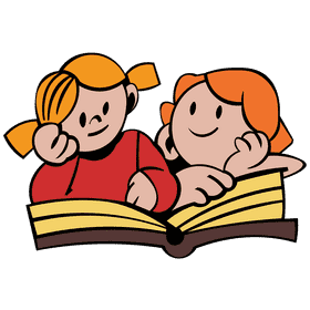 Kindergarten book clipart