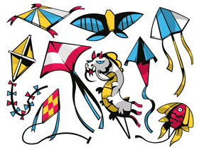 Kite vector