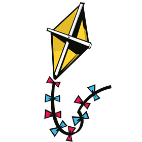 Kite butterflies clipart