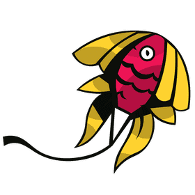 Kite fish clipart