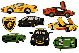 Lamborgini vector