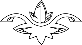 Line smooth black and white clipart