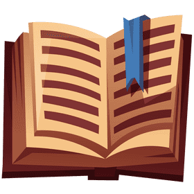 Literature book clipart
