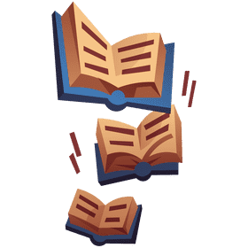 Literature books clipart