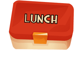 Lunchbox box clipart