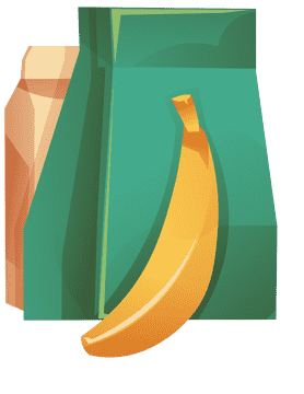 Lunchbox packages clipart