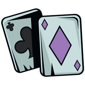 Magic cards clipart
