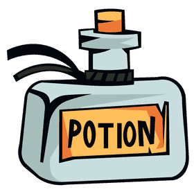 Magic potion clipart