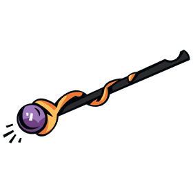 Magic staff clipart