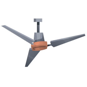 Electric fan celling clipart