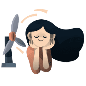 Electric fan hair clipart