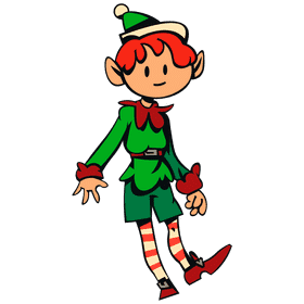 Elf guy clipart