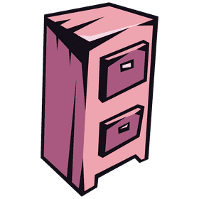 Filing cabinet clipart
