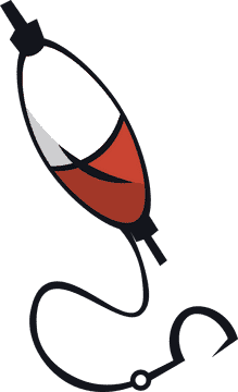 Fishing lure long clipart