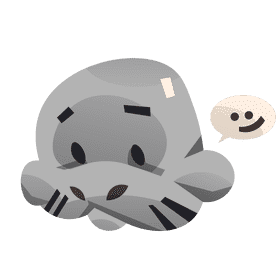 Manatee portrait clipart
