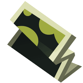 Map rolled up clipart