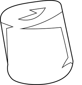 Marshmallow black and white clipart
