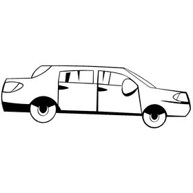 Mercedes benz gray black and white clipart