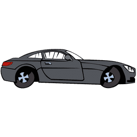 Mercedes benz gray clipart