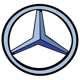 Mercedes benz logo clipart