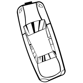 Mercedes benz top silver black and white clipart