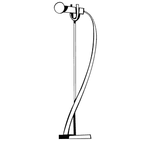 Microphone big black and white clipart